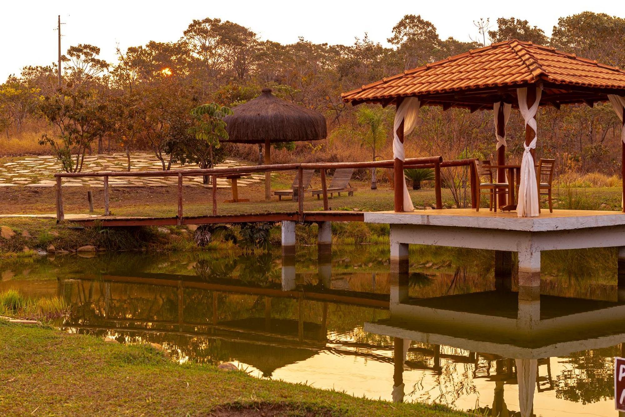 Pousada Vereda Da Serra ปิเรนนอโปลิส ภายนอก รูปภาพ