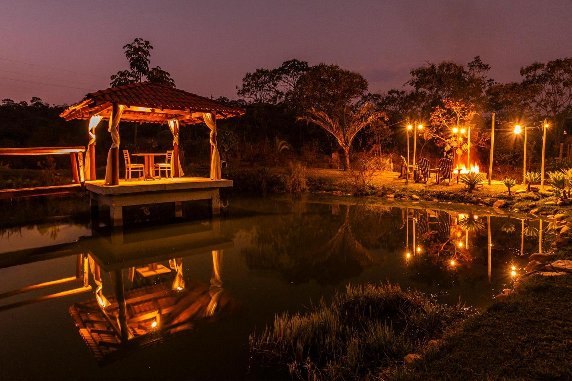 Pousada Vereda Da Serra ปิเรนนอโปลิส ภายนอก รูปภาพ