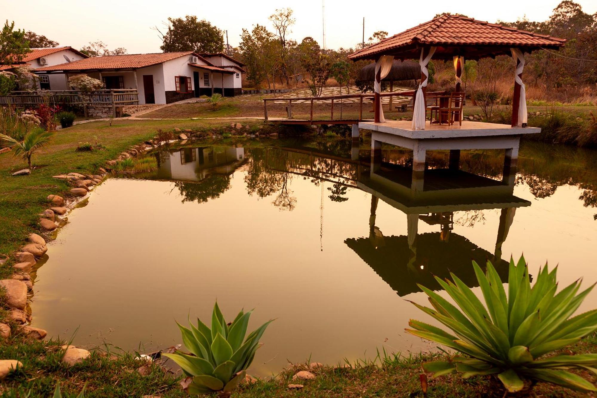 Pousada Vereda Da Serra ปิเรนนอโปลิส ภายนอก รูปภาพ